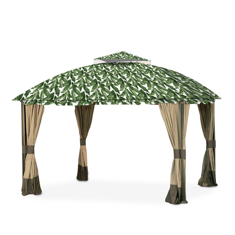 Garden Winds South Hampton Gazebo Replacement Canopy Wayfair